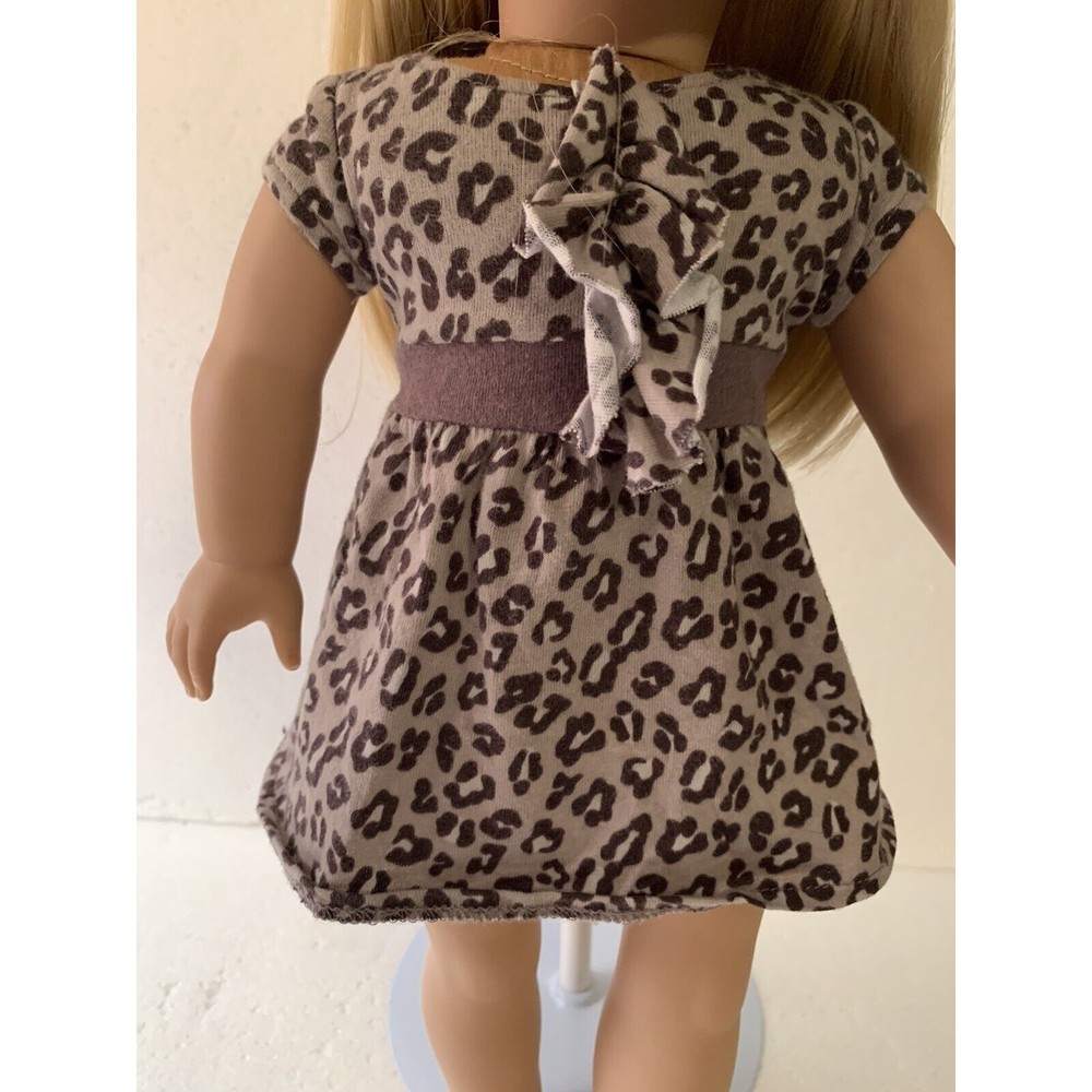 American Girl Sweet Savannah Cheetah Dress